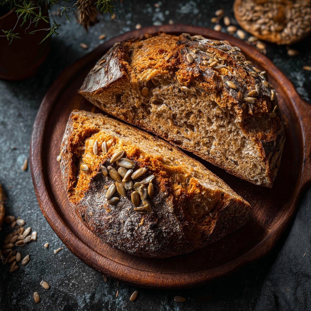 Zupfbrot Mit Sonnenblumenkernen