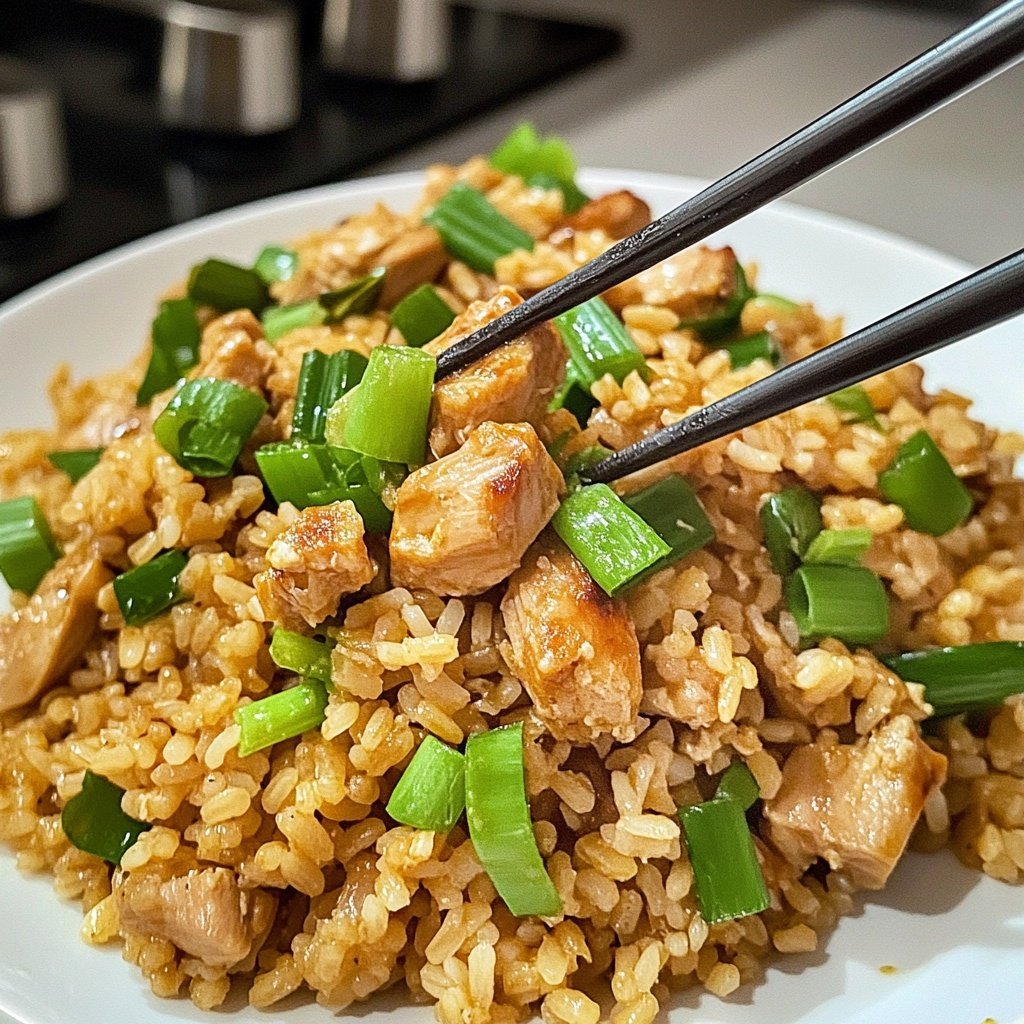 Gebratener Reis mit Ingwer