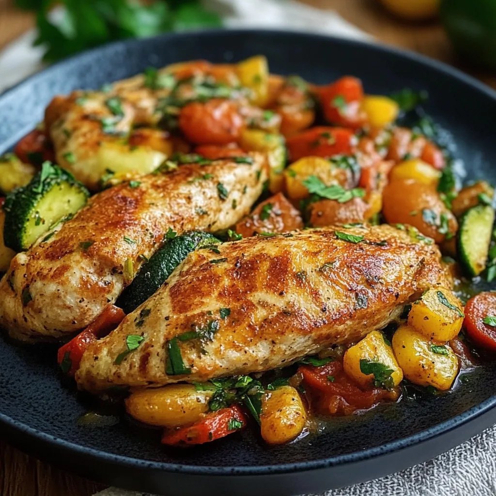 Leckere Low Carb Hähnchenpfanne mit Gemüse – Dein perfektes Abendessen!