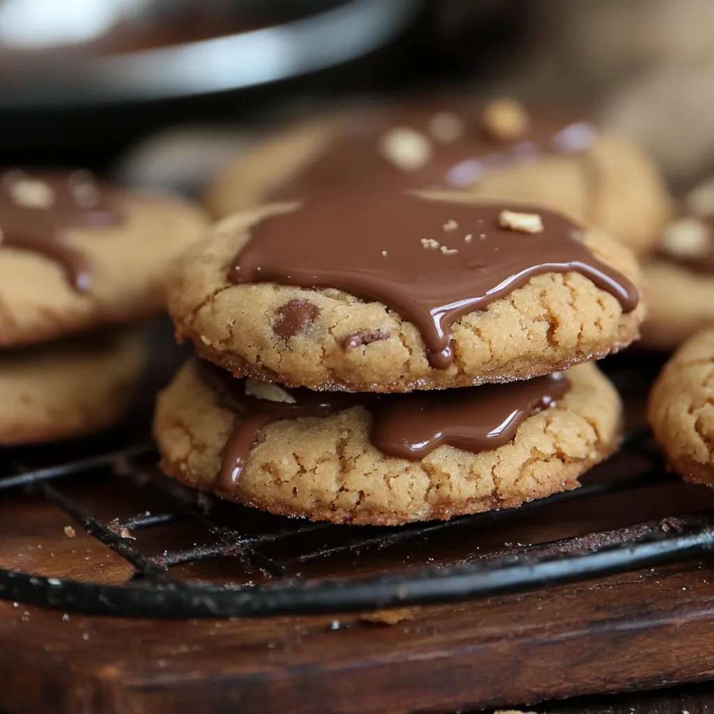 Gesunde Twix Cookies ✨ vegan & glutenfrei
