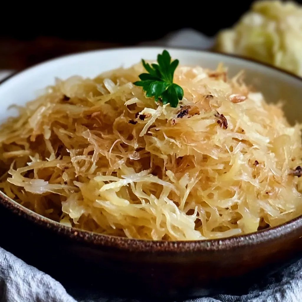 Geschmortes Sauerkraut