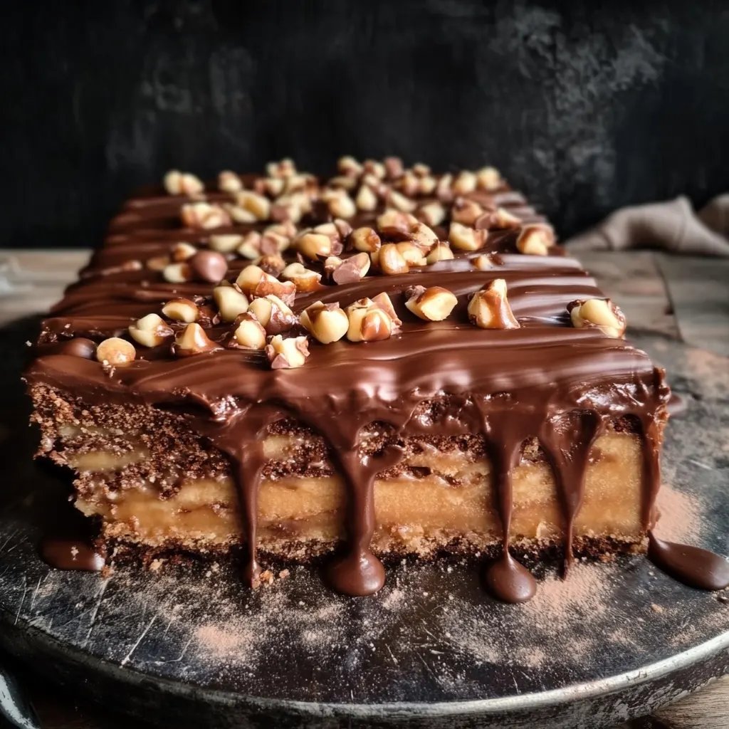 SNICKERS TORTE selber machen | ohne backen | schnell & einfach
