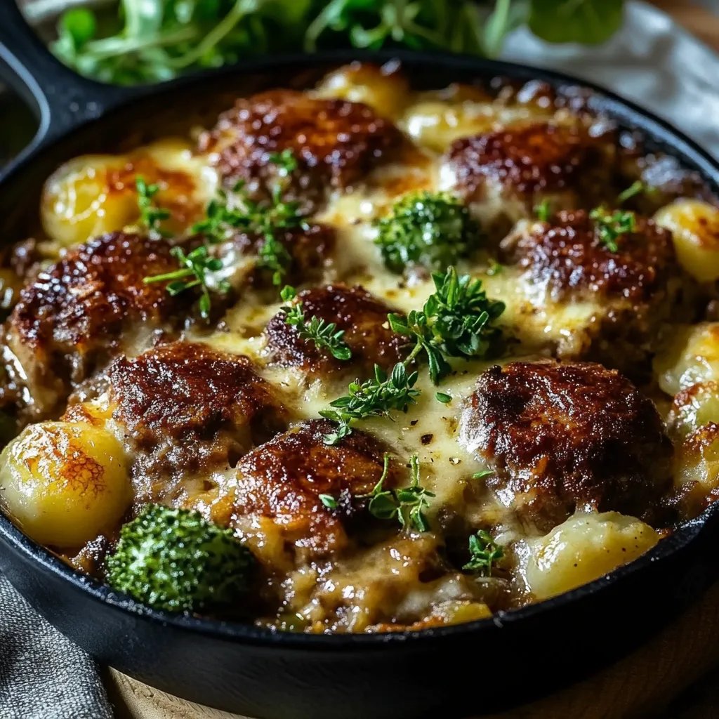 Rosenkohl Auflauf mit Hackfleisch
