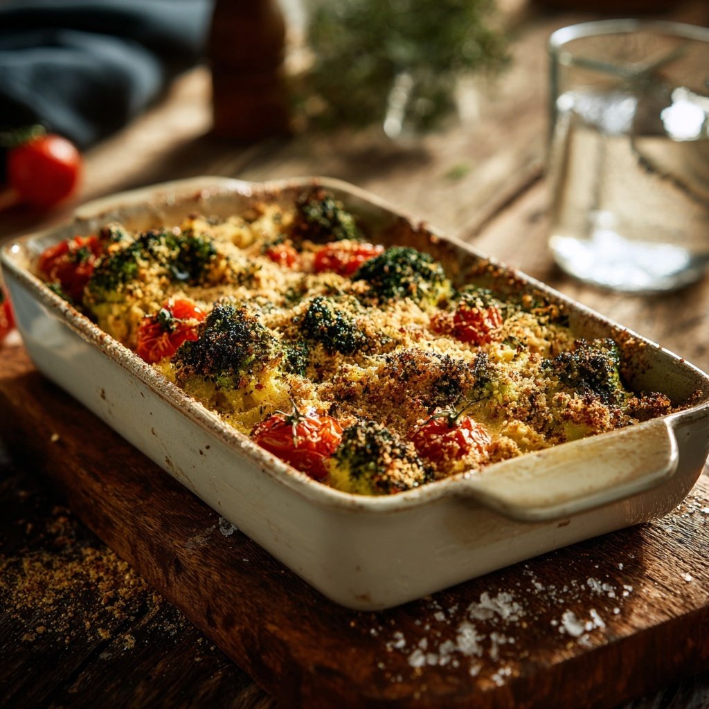 Brokkoli Tomaten Auflauf