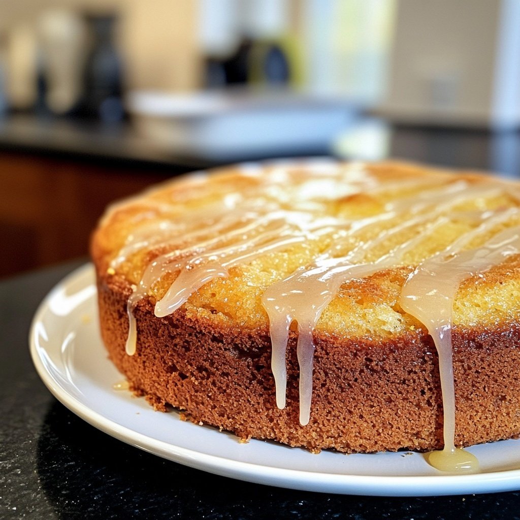 Zitronenkuchen mit feiner Krume