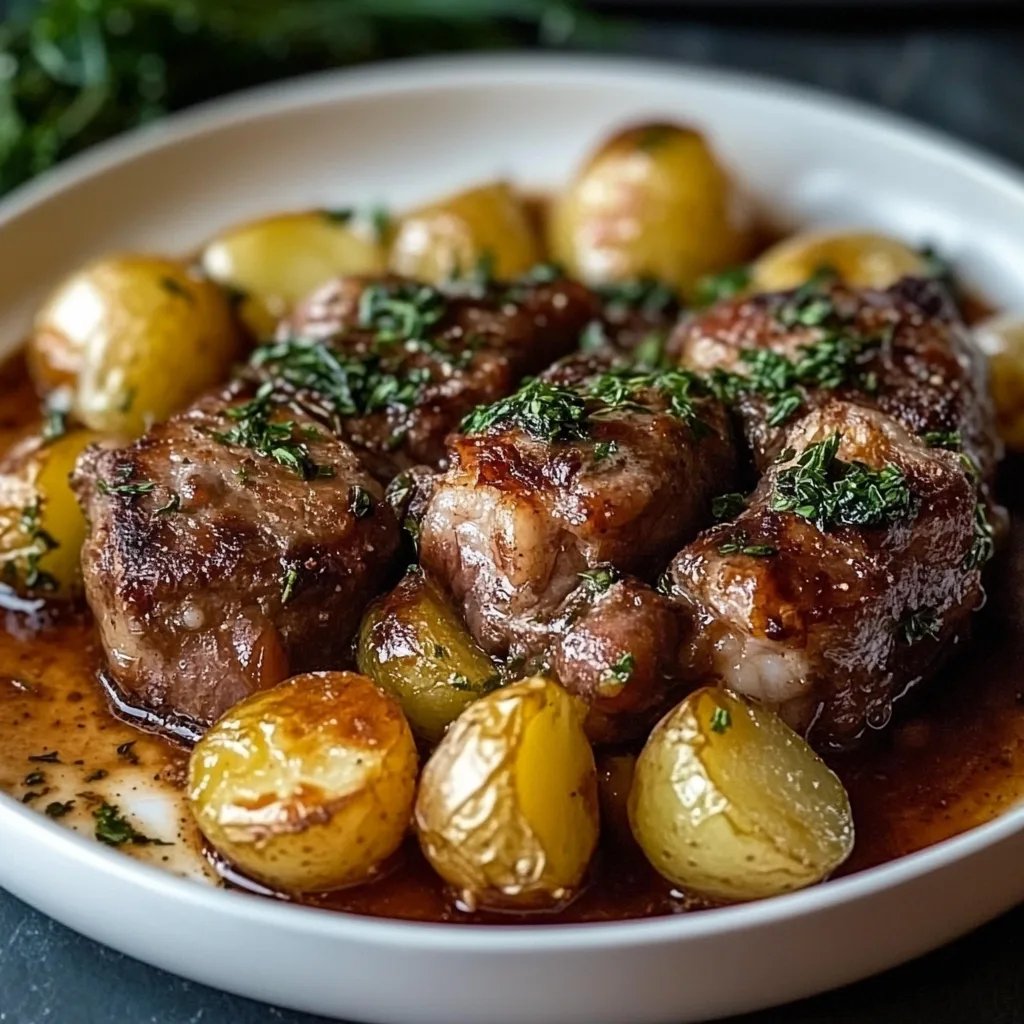 Rosenkohl Auflauf mit Kartoffel und Hackfleisch