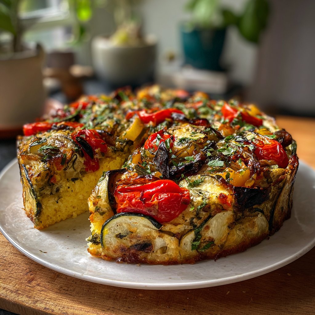 Ratatouille mit Polenta