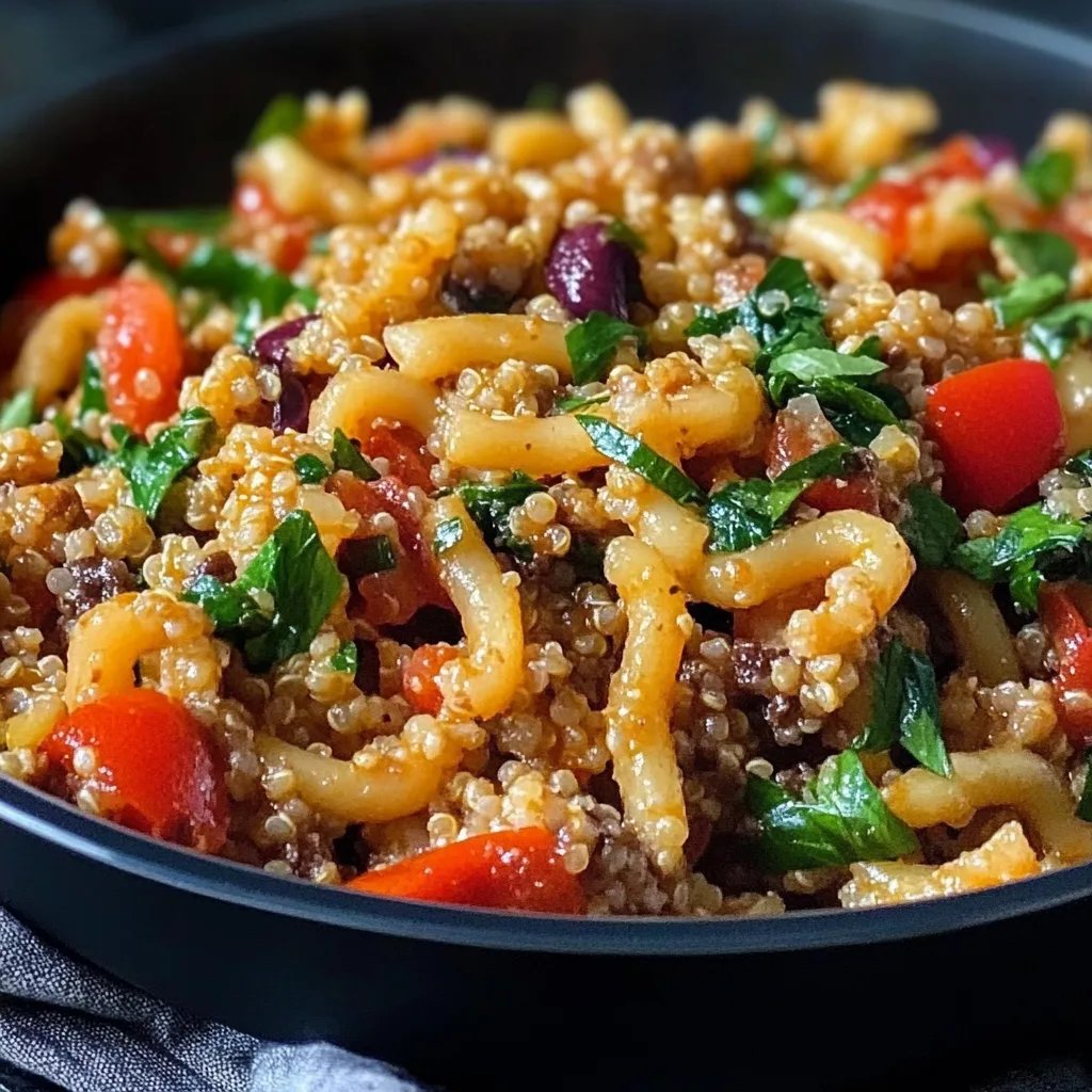 Mediterraner Quinoa-Salat