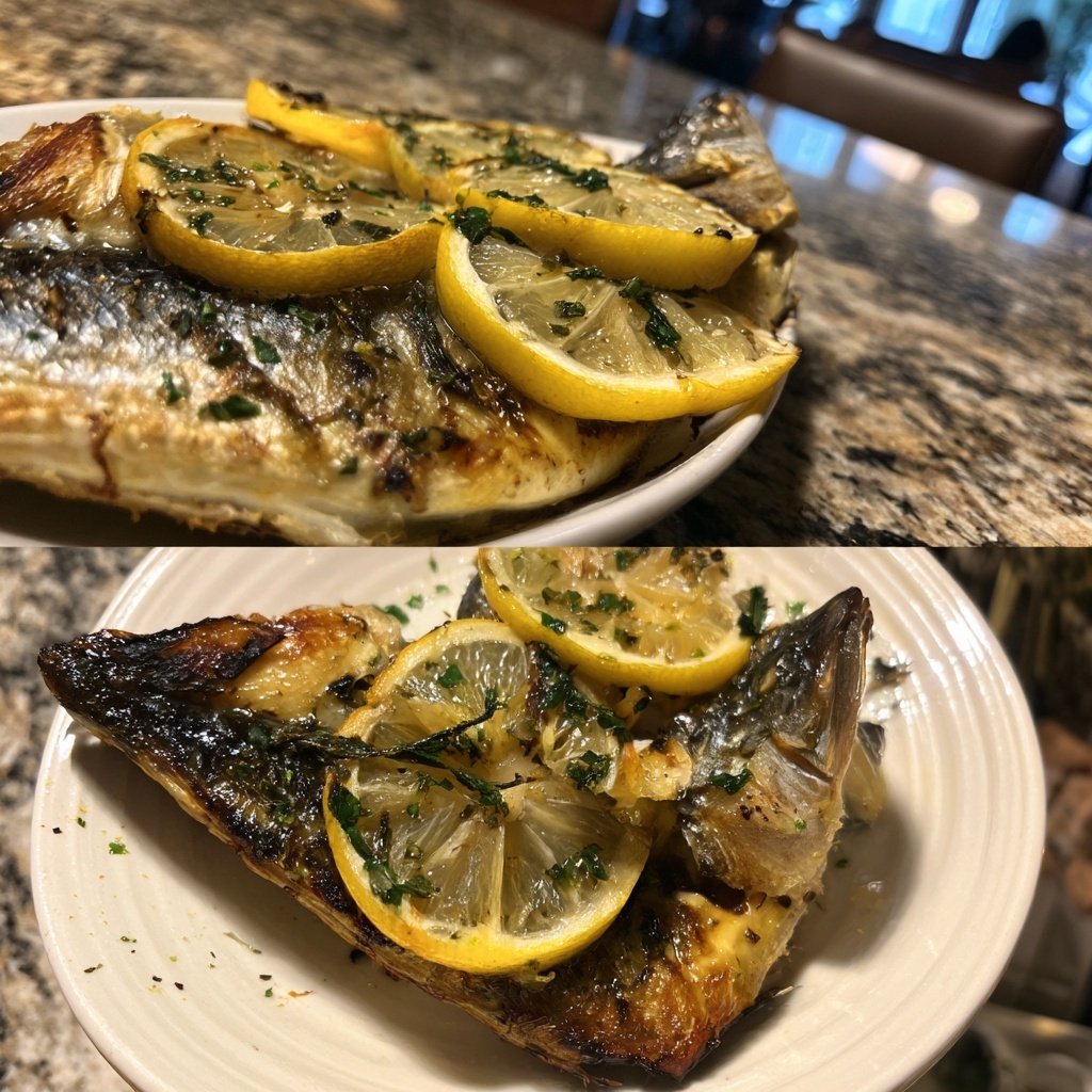 Gesund & Leicht Zitronen-Gegrillter Fisch