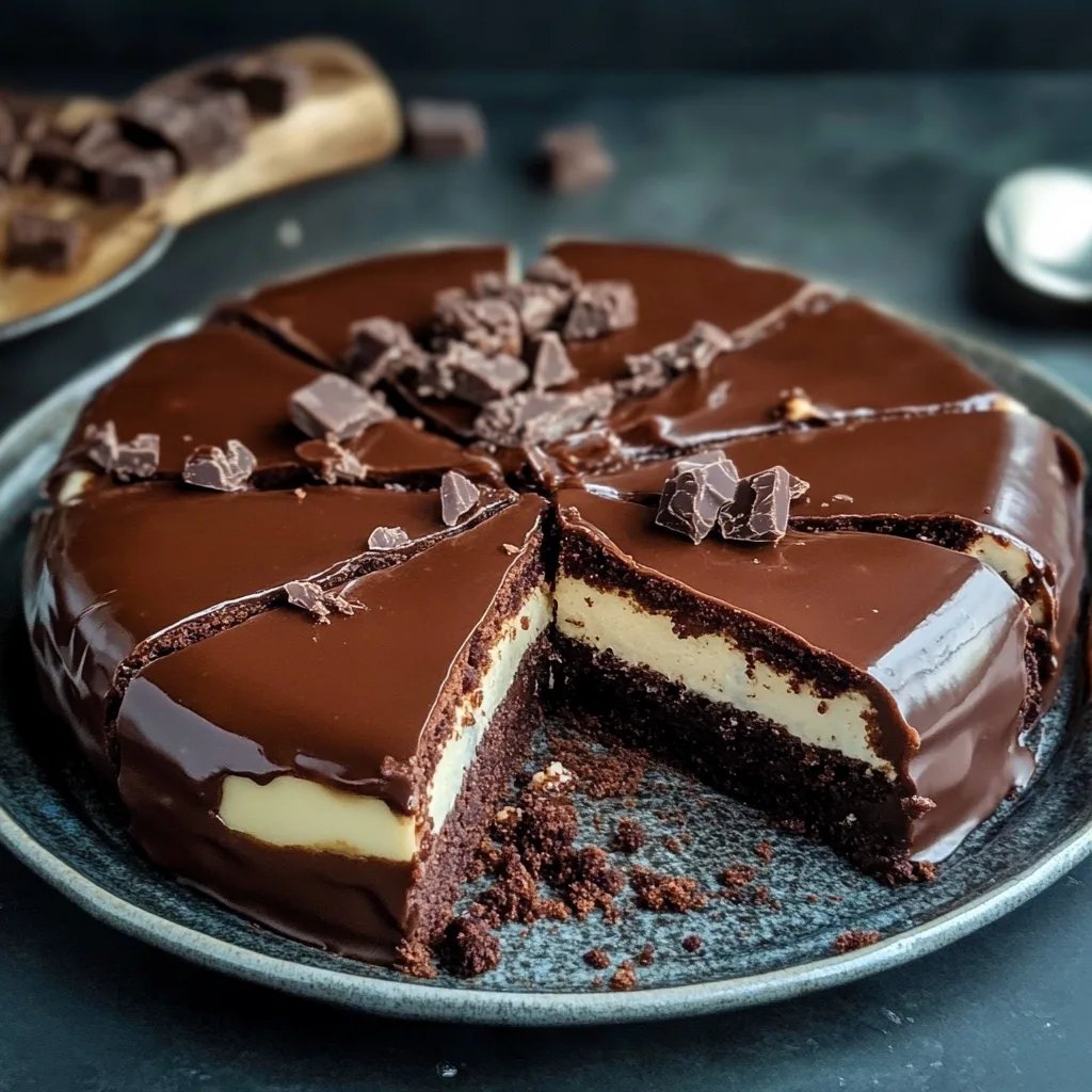 Schoko Schnitte mit Creme