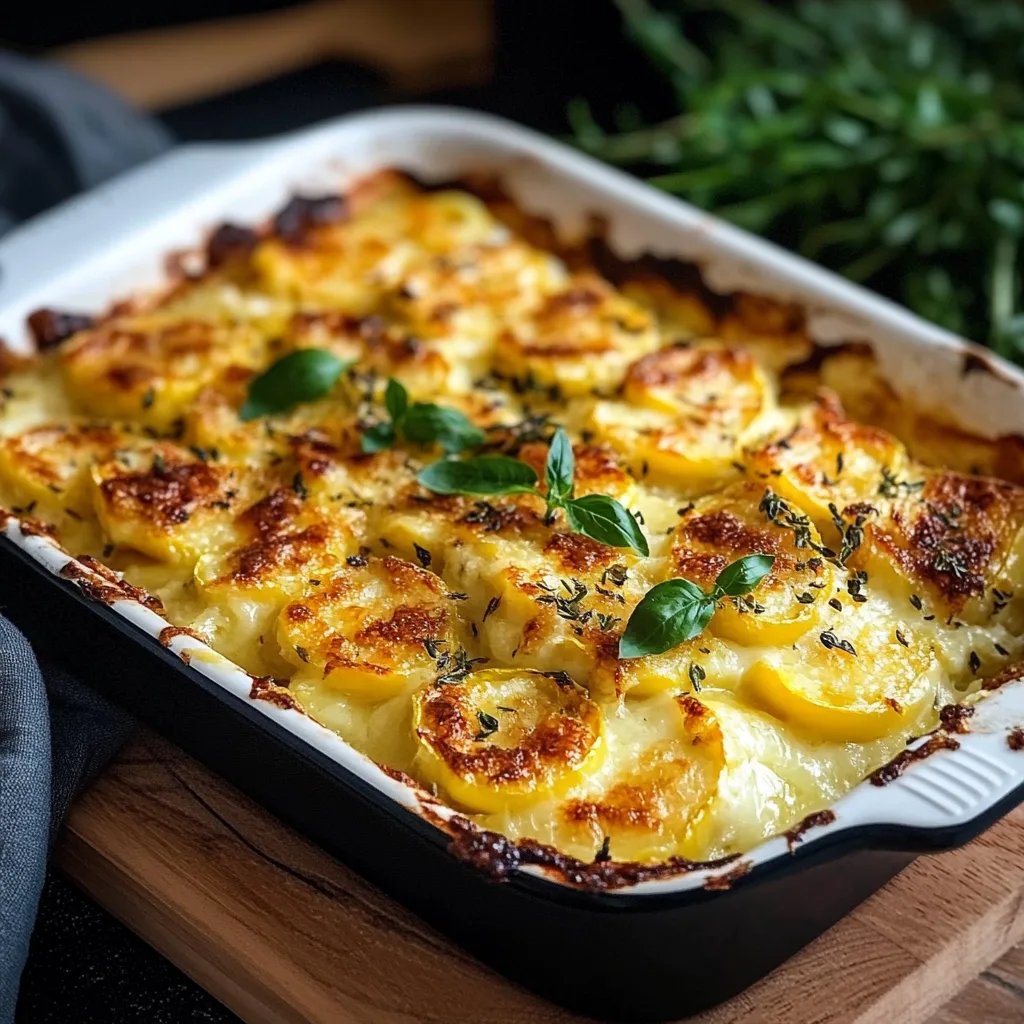 Kartoffel-Zucchini-Gratin nach Johann Lafer