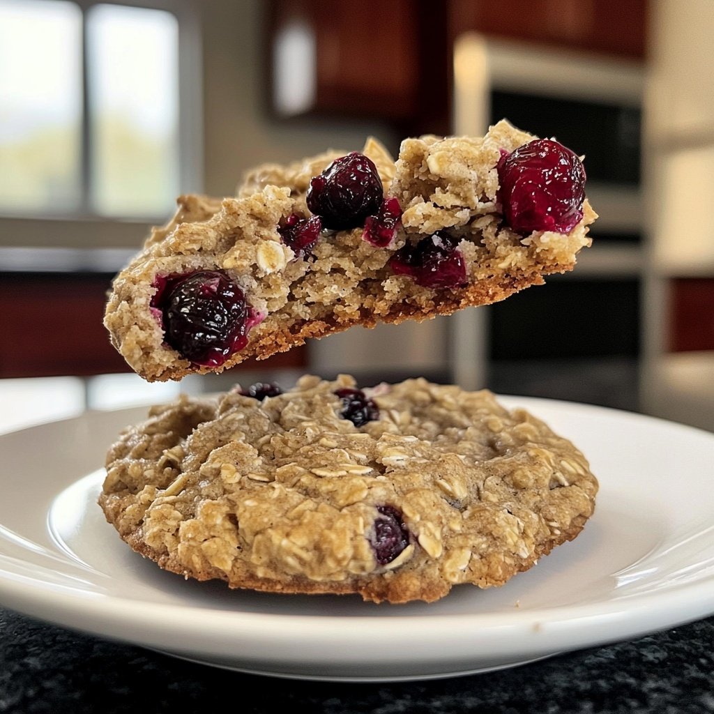 Cranberry-Hafer-Cookies – vegan & ohne Zucker