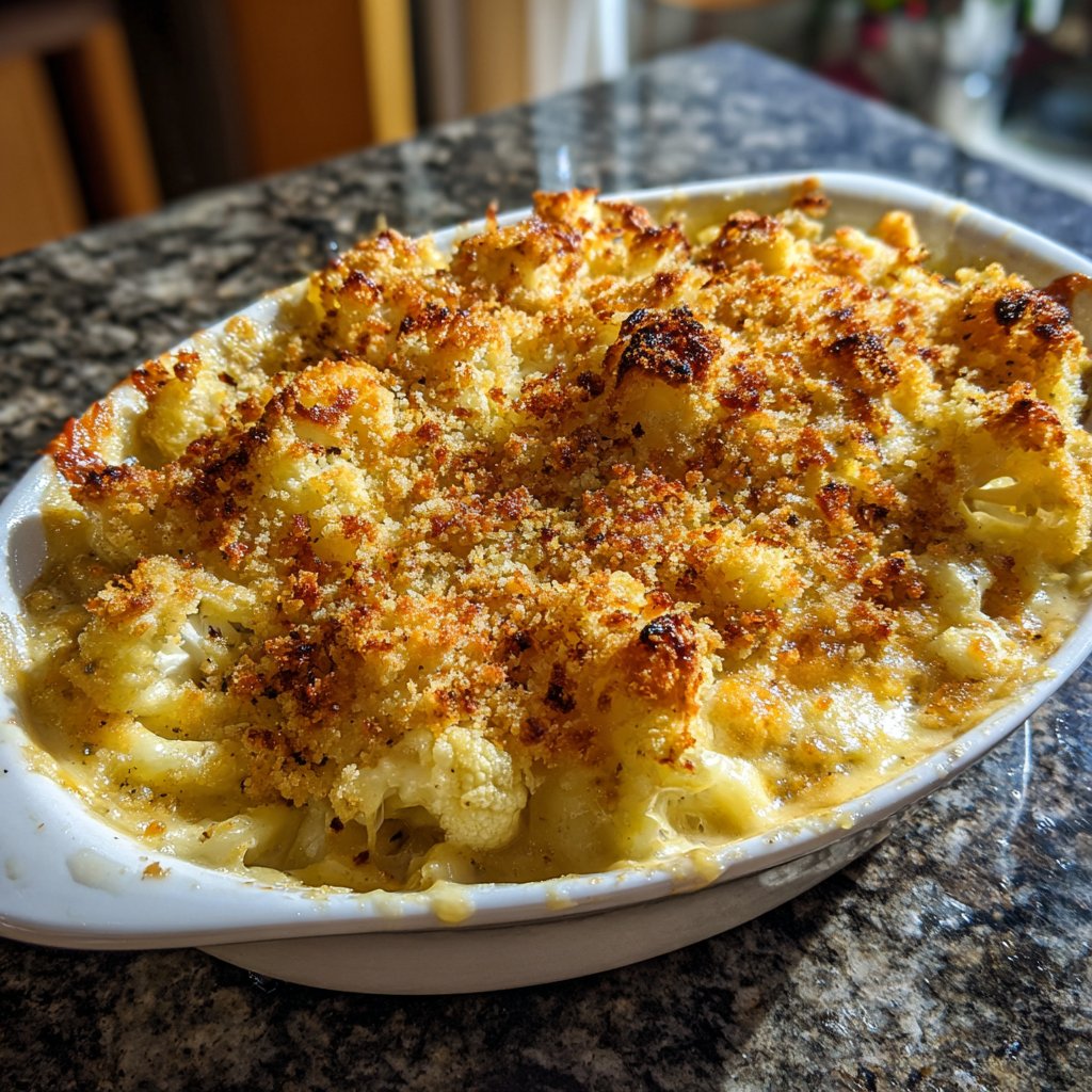 Blumenkohl Gratin Mit Semmelbröseln