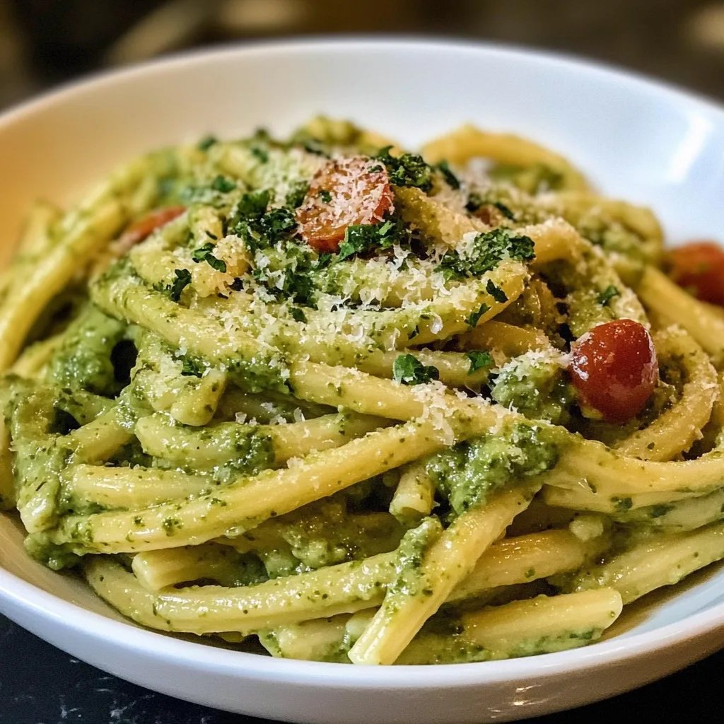 Cremige Avocado Pasta