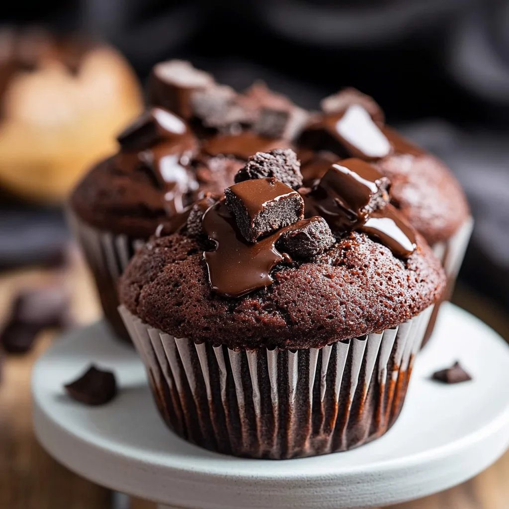 Super saftige Schoko-Muffins