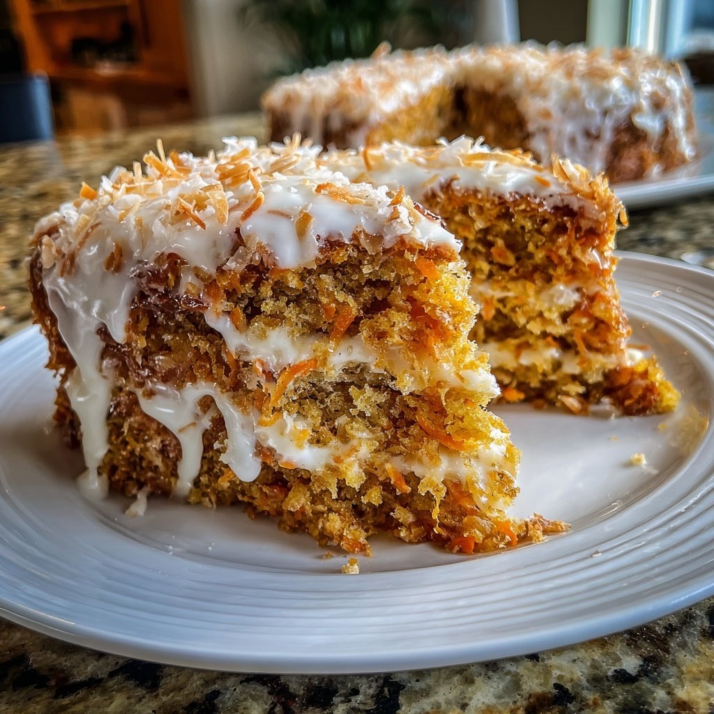 Karottenkuchen Mit Kokos