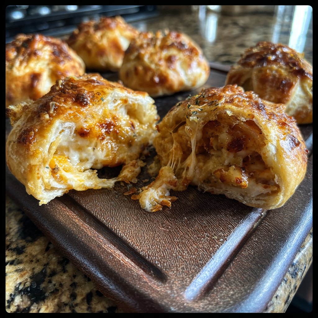 Blätterteig-Herzen mit Käse