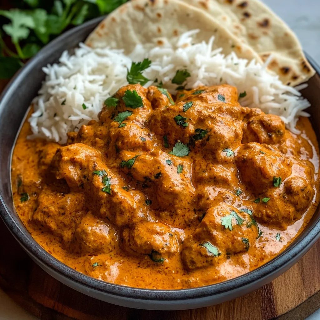 Schnelles & Einfaches Hausgemachtes Butter Chicken