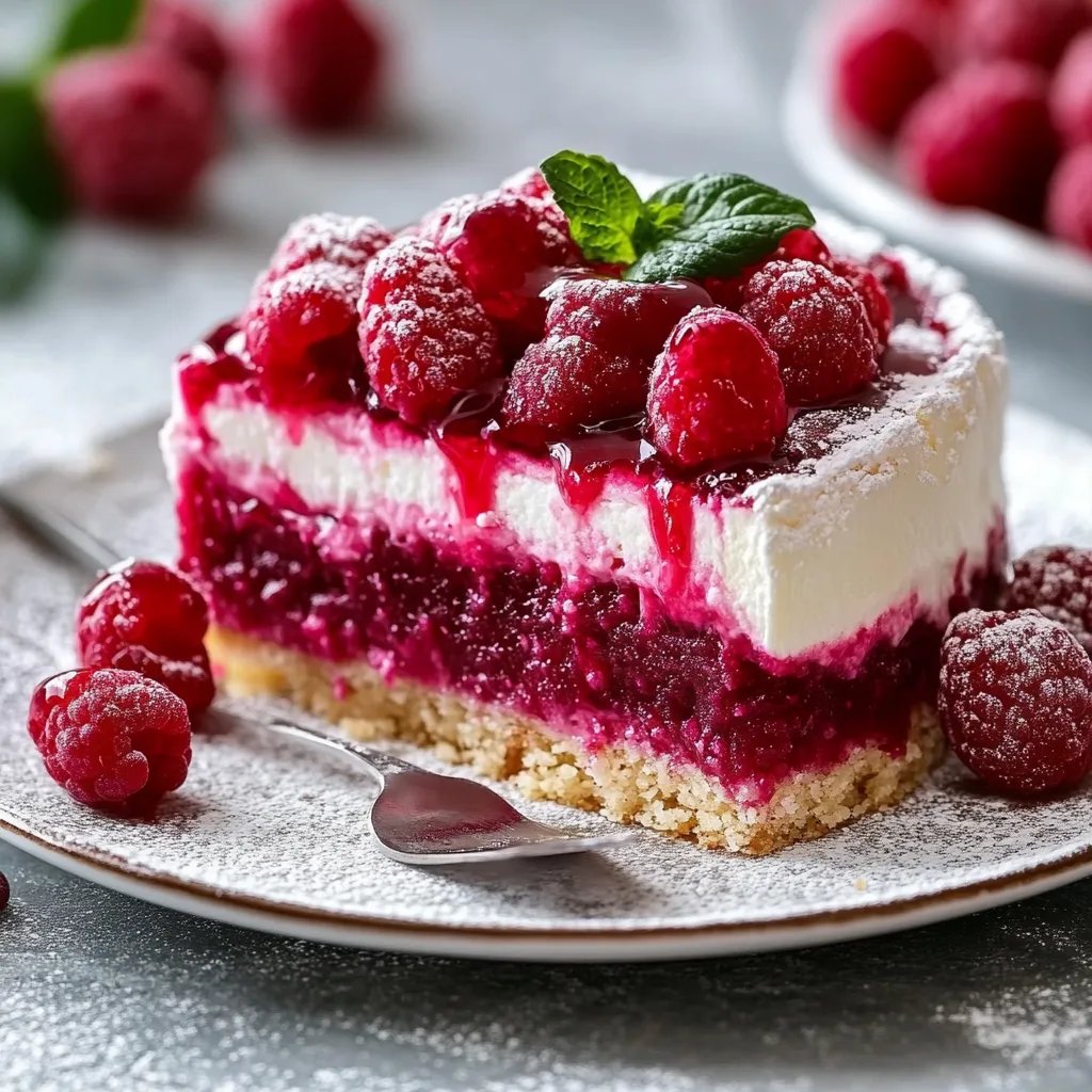 Himbeer-Raffaello-Torte ohne Gelatine