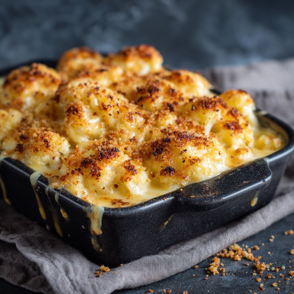 Blumenkohl Käsesoße Überbacken