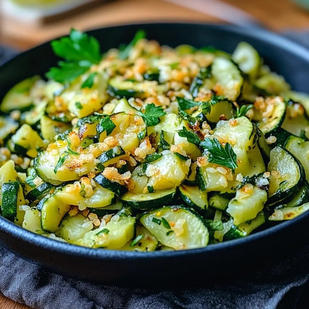 Zucchini-Reis-Pfanne
