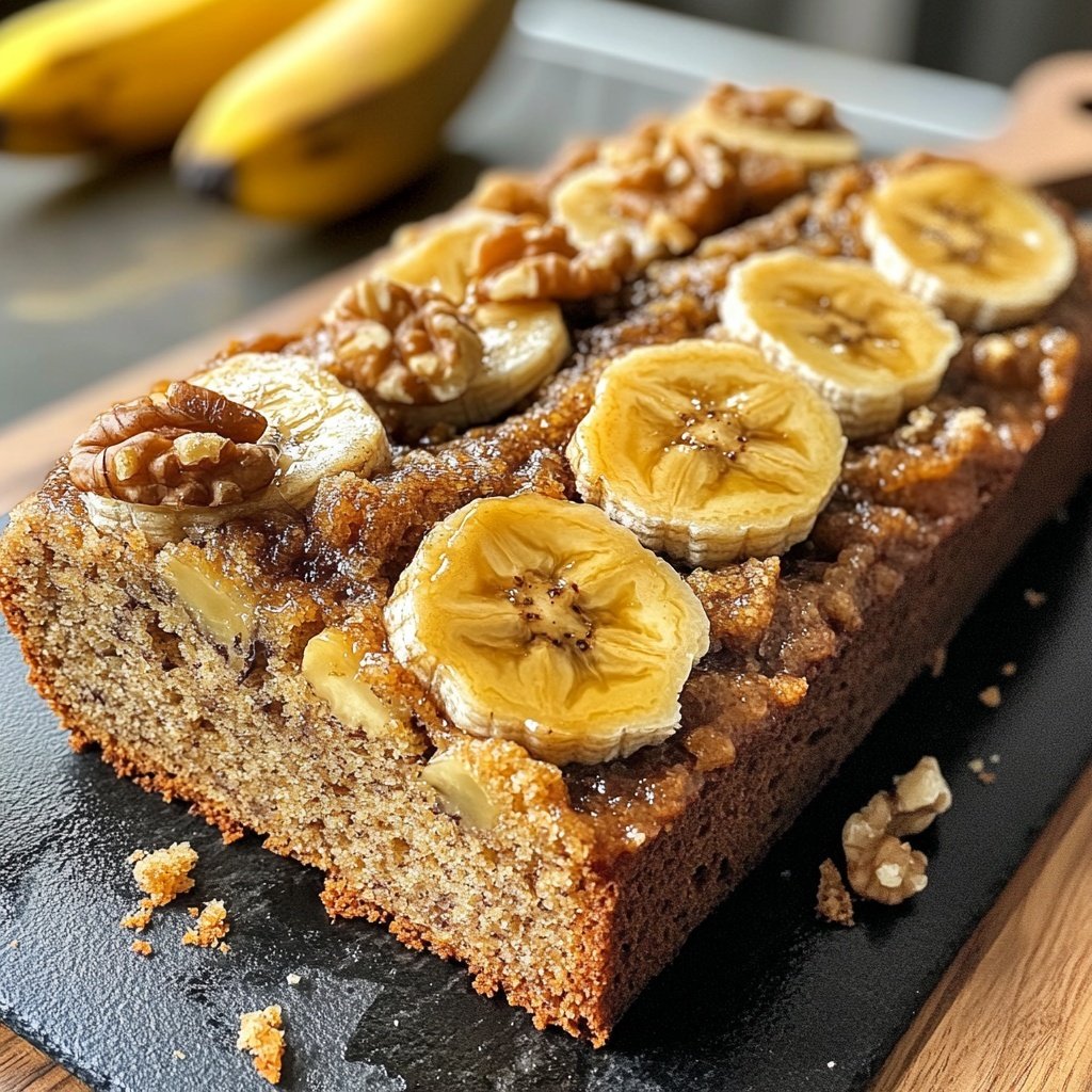 Bananenbrot ohne Zucker