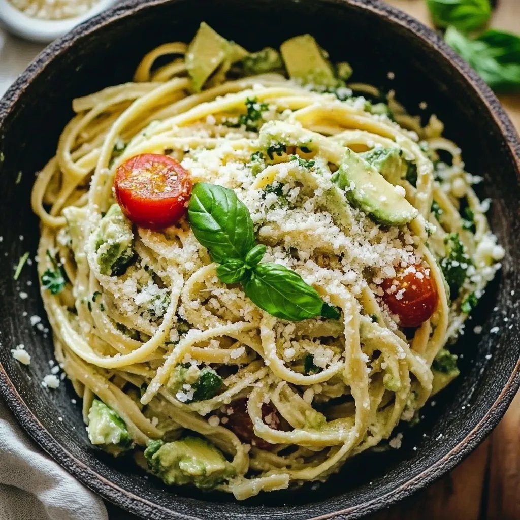 Cremige Avocado Pasta