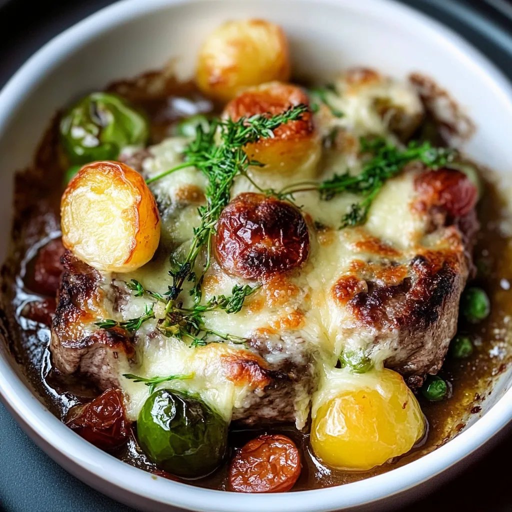 Rosenkohl-Hackfleisch-Auflauf