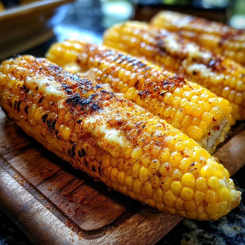 Gegrillte Maiskolben Mit Butter